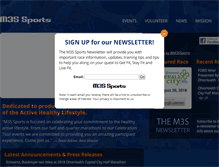 Tablet Screenshot of m3ssports.com